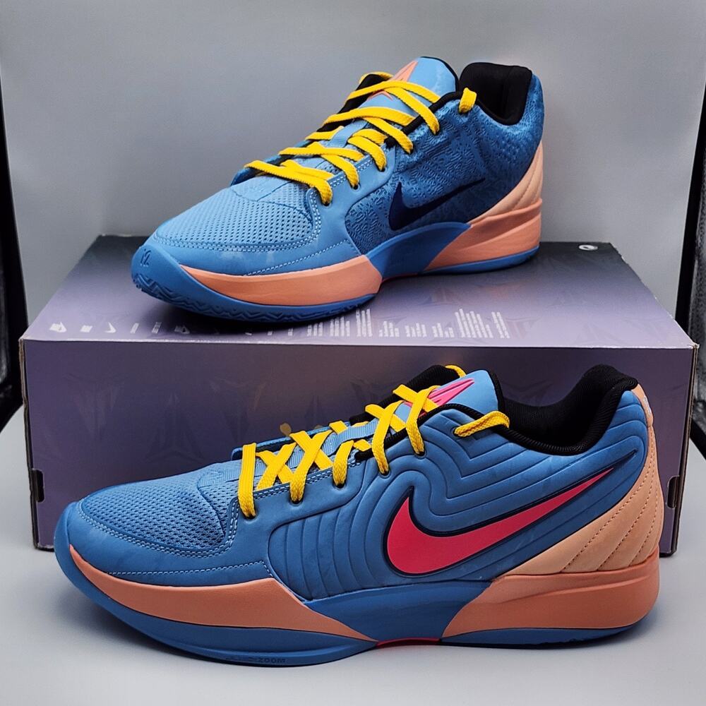 Nike JA 2 Basketball Shoes Men's US 13 Blue Beyond/Hyper Pink FD7328-403